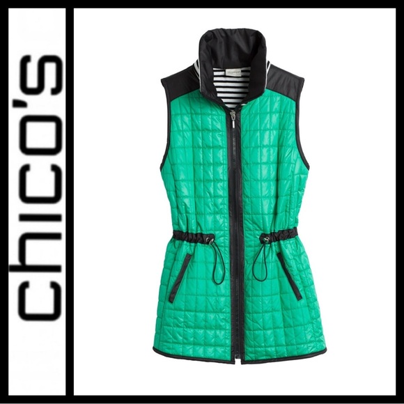 Chico's Jackets & Blazers - Chico’s Elongated Hazel Quilted Vest